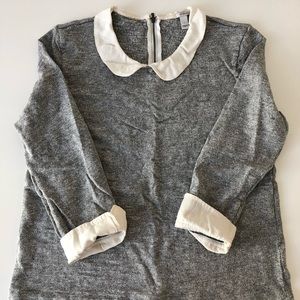 J.Crew Peter Pan Collar Knit Top